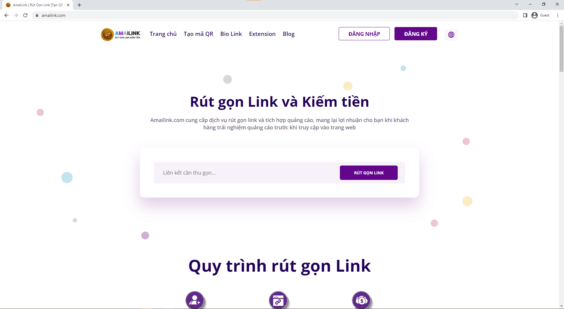 Cách rút gọn link Drive trên web Amailink