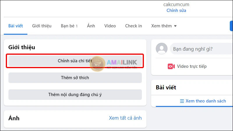 Cách chia sẻ link Instagram lên Facebook bằng máy tính