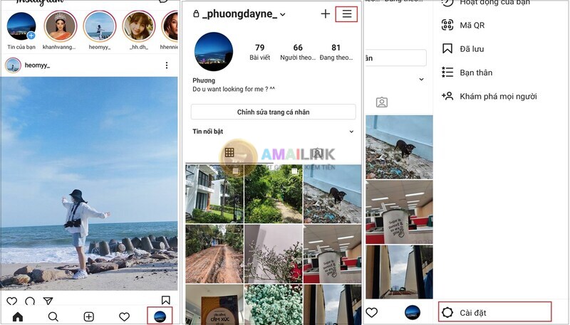 Cách chia sẻ link Instagram lên Facebook bằng máy tính