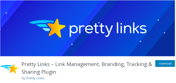 rút gọn link WordPress với plugin Pretty Links